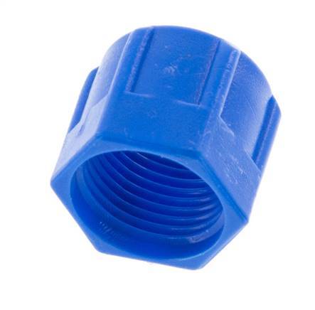 8x6mm (M12x1) PVC Union Nut [50 Pieces]