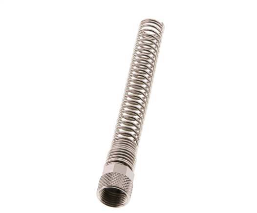 8x6mm (M12x1) Nickel-plated Brass Union Nut Bend Protection [2 Pieces]