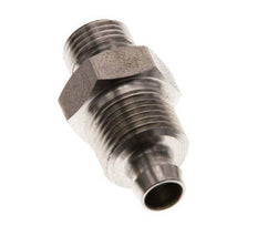 8x6 & G1/8'' Stainless Steel 1.4571 Straight Push-on Fitting with Male Threads