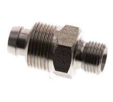 10x8 & G1/8'' Stainless Steel 1.4571 Straight Push-on Fitting with Male Threads