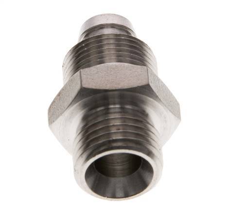 10x8 & G1/4'' Stainless Steel 1.4571 Straight Push-on Fitting with Male Threads