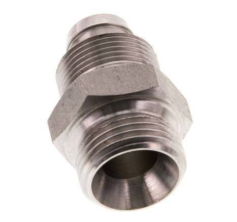 12x10 & G3/8'' Stainless Steel 1.4571 Straight Push-on Fitting with Male Threads