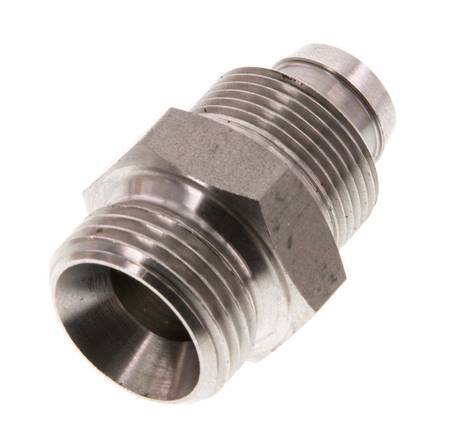 12x10 & G3/8'' Stainless Steel 1.4571 Straight Push-on Fitting with Male Threads