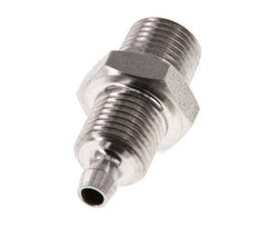 6x4 & 1/8''NPT Stainless Steel 1.4571 Straight Push-on Fitting with Male Threads