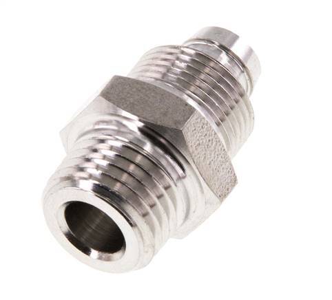 10x8 & 1/4''NPT Stainless Steel 1.4571 Straight Push-on Fitting with Male Threads