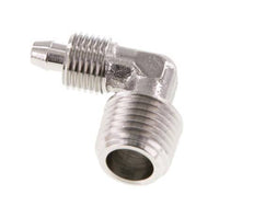 6x4 & R1/4'' Stainless Steel 1.4404 Elbow Push-on Fitting with Male Threads