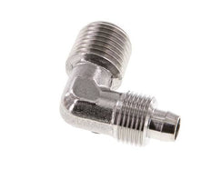 8x6 & R1/4'' Stainless Steel 1.4404 Elbow Push-on Fitting with Male Threads