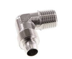 10x8 & R1/4'' Stainless Steel 1.4404 Elbow Push-on Fitting with Male Threads