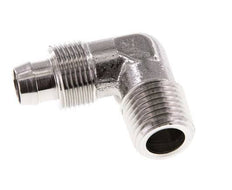 10x8 & R1/4'' Stainless Steel 1.4404 Elbow Push-on Fitting with Male Threads
