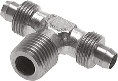 10x8 & R1/8'' Stainless Steel 1.4305 Tee Push-on Fitting with Male Threads