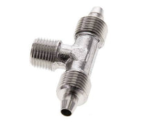 6x4 & R1/8'' Stainless Steel 1.4404 Tee Push-on Fitting with Male Threads