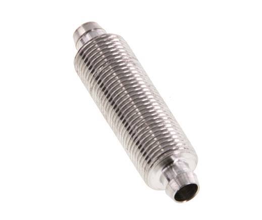 8x6 Stainless Steel 1.4571 Straight Push-on Fitting Bulkhead