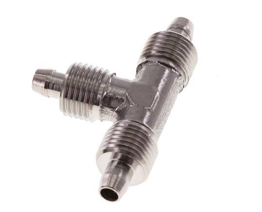 6x4 Stainless Steel 1.4404 Tee Push-on Fitting