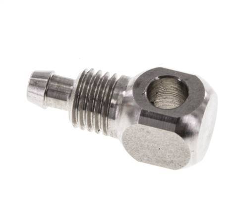 6x4 & M5 Stainless Steel 1.4571 Banjo Push-on Fitting