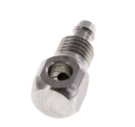 6x4 & M5 Stainless Steel 1.4571 Banjo Push-on Fitting