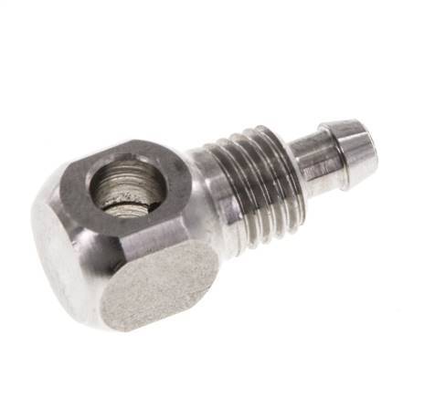 6x4 & M5 Stainless Steel 1.4571 Banjo Push-on Fitting