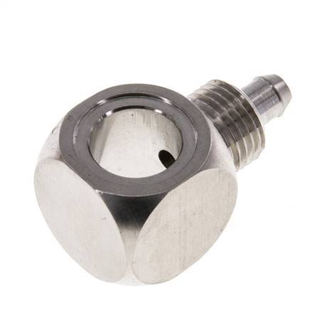 6x4 & G1/8'' Stainless Steel 1.4571 Banjo Push-on Fitting