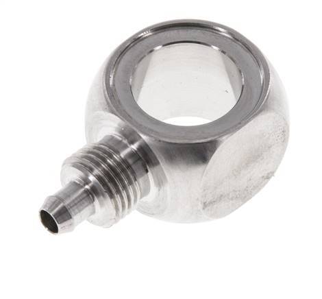 6x4 & G1/4'' Stainless Steel 1.4571 Banjo Push-on Fitting