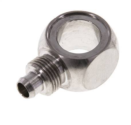 8x6 & G1/4'' Stainless Steel 1.4571 Banjo Push-on Fitting