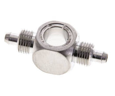 6x4 & G1/8'' Stainless Steel 1.4571 Banjo Tee Push-on Fitting