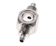 6x4 & G1/8'' Stainless Steel 1.4571 Banjo Tee Push-on Fitting