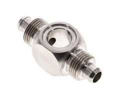 8x6 & G1/8'' Stainless Steel 1.4571 Banjo Tee Push-on Fitting