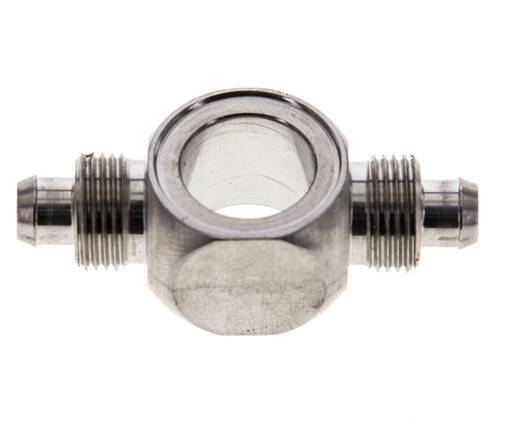 8x6 & G1/4'' Stainless Steel 1.4571 Banjo Tee Push-on Fitting