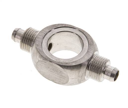 8x6 & G3/8'' Stainless Steel 1.4571 Banjo Tee Push-on Fitting