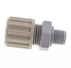 8x6mm & G1/8'' PA Straight Compression Fitting with Male Threads 10 bar [2 Pieces]