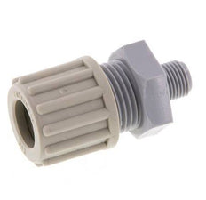 12x9mm & G1/8'' PA Straight Compression Fitting with Male Threads 10 bar