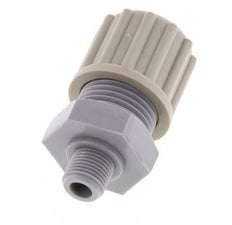 12x9mm & G1/8'' PA Straight Compression Fitting with Male Threads 10 bar