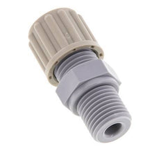 8x6mm & G1/4'' PA Straight Compression Fitting with Male Threads 10 bar [2 Pieces]