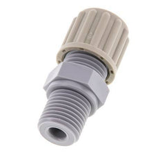 8x6mm & G1/4'' PA Straight Compression Fitting with Male Threads 10 bar [2 Pieces]