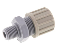 14x12mm & G1/4'' PA Straight Compression Fitting with Male Threads 10 bar
