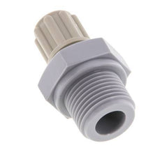6x4mm & G3/8'' PA Straight Compression Fitting with Male Threads 10 bar [2 Pieces]