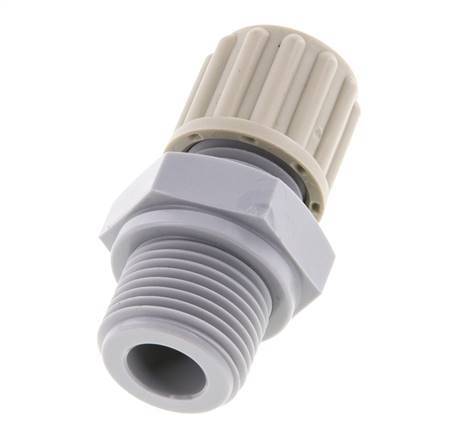 8x6mm & G3/8'' PA Straight Compression Fitting with Male Threads 10 bar [2 Pieces]