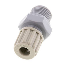 8x6mm & G3/8'' PA Straight Compression Fitting with Male Threads 10 bar [2 Pieces]