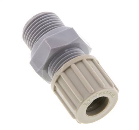 10x8mm & G3/8'' PA Straight Compression Fitting with Male Threads 10 bar