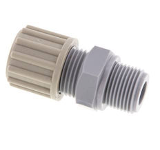 12x9mm & G3/8'' PA Straight Compression Fitting with Male Threads 10 bar