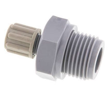 6x4mm & G1/2'' PA Straight Compression Fitting with Male Threads 10 bar [2 Pieces]