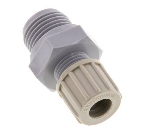 10x8mm & G1/2'' PA Straight Compression Fitting with Male Threads 10 bar