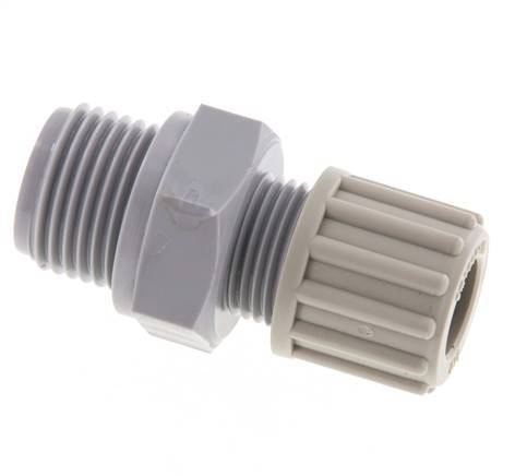 12x9mm & G1/2'' PA Straight Compression Fitting with Male Threads 10 bar