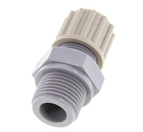 12x10mm & G1/2'' PA Straight Compression Fitting with Male Threads 10 bar