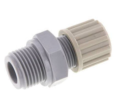 12x10mm & G1/2'' PA Straight Compression Fitting with Male Threads 10 bar