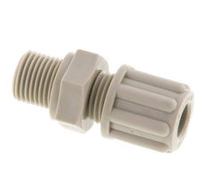 6x4mm & G1/8'' PP Straight Compression Fitting with Male Threads 10 bar [2 Pieces]