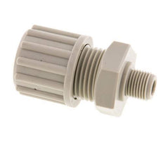 12x9mm & G1/8'' PP Straight Compression Fitting with Male Threads 10 bar