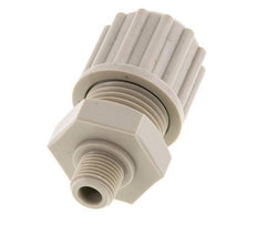 12x9mm & G1/8'' PP Straight Compression Fitting with Male Threads 10 bar