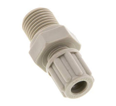6x4mm & G1/4'' PP Straight Compression Fitting with Male Threads 10 bar [2 Pieces]