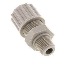 12x10mm & G1/4'' PP Straight Compression Fitting with Male Threads 10 bar