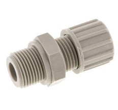 10x8mm & G3/8'' PP Straight Compression Fitting with Male Threads 10 bar